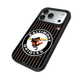 Baltimore Orioles 1966-1969 - Cooperstown Collection Pinstripe Bump Phone Case for Apple iPhone