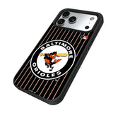 Baltimore Orioles 1966-1969 - Cooperstown Collection Pinstripe Bump Phone Case for Apple iPhone