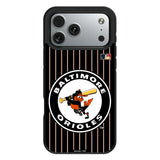 Baltimore Orioles 1966-1969 - Cooperstown Collection Pinstripe Bump Phone Case for Apple iPhone