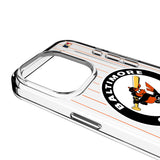 Baltimore Orioles 1966-1969 - Cooperstown Collection Pinstripe Clear Phone Case for Apple iPhone