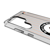 Baltimore Orioles 1966-1969 - Cooperstown Collection Pinstripe Clear Phone Case for Samsung Galaxy
