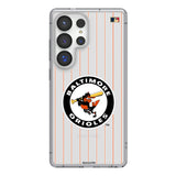 Baltimore Orioles 1966-1969 - Cooperstown Collection Pinstripe Clear Phone Case for Samsung Galaxy