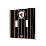 Baltimore Orioles 1966-1969 - Cooperstown Collection Pinstripe Hidden-Screw Light Switch Plate
