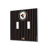 Baltimore Orioles 1966-1969 - Cooperstown Collection Pinstripe Hidden-Screw Light Switch Plate