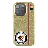 Baltimore Orioles 1966-1969 - Cooperstown Collection Sidebar Bling Phone Case for Apple iPhone
