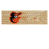 Baltimore Orioles Baseball Bat Curved Wireless Keyboard