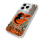 Baltimore Orioles Confetti Glitter Phone Case for Apple iPhone