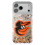 Baltimore Orioles Confetti Glitter Phone Case for Apple iPhone
