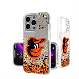 Baltimore Orioles Confetti Glitter Phone Case for Apple iPhone