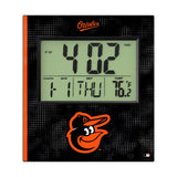 Baltimore Orioles Hatch Wall Clock