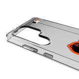 Baltimore Orioles Linen Clear Phone Case for Samsung Galaxy