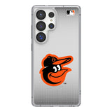 Baltimore Orioles Linen Clear Phone Case for Samsung Galaxy