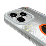 Baltimore Orioles Linen Glitter Phone Case for Apple iPhone