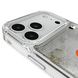 Baltimore Orioles Linen Glitter Phone Case for Apple iPhone