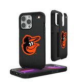 Baltimore Orioles Linen Rugged Phone Case for Apple iPhone