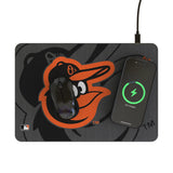 Baltimore Orioles Monocolor Tilt 15-Watt Wireless Charger and Mouse Pad
