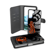 Baltimore Orioles Monocolor Tilt Wallet Phone Case for Samsung Galaxy