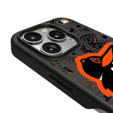 Baltimore Orioles Paisley MagSafe Compatible Phone Case for Apple iPhone