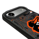 Baltimore Orioles Paisley MagSafe Compatible Phone Case for Apple iPhone