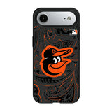 Baltimore Orioles Paisley MagSafe Compatible Phone Case for Apple iPhone