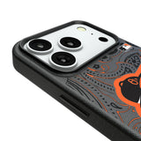 Baltimore Orioles Paisley MagSafe Compatible Phone Case for Apple iPhone