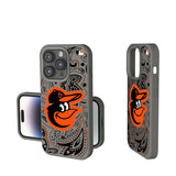 Baltimore Orioles Paisley Soft Touch Phone Case for Apple iPhone