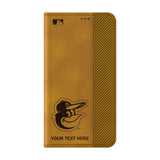 Baltimore Orioles Personalized Burn Folio Phone Case for Samsung Galaxy