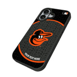 Baltimore Orioles Personalized Circle Bump Phone Case for Apple iPhone