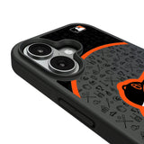 Baltimore Orioles Personalized Circle Bump Phone Case for Apple iPhone