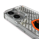 Baltimore Orioles Personalized EndZone Plus Glitter Phone Case for Apple iPhone