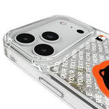 Baltimore Orioles Personalized EndZone Plus Glitter Phone Case for Apple iPhone