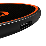 Baltimore Orioles Personalized Endzone Solid 15-Watt Wireless Charger