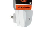Baltimore Orioles Personalized Endzone Solid Night Light 2-Pack