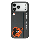 Baltimore Orioles Personalized Sidebard MagSafe Compatible Phone Case for Apple iPhone