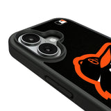 Baltimore Orioles Personalized Stripe Bump Phone Case for Apple iPhone