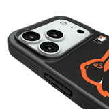 Baltimore Orioles Personalized Stripe Bump Phone Case for Apple iPhone