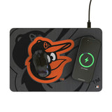 Baltimore Orioles Personalized Tilt 15-Watt Wireless Charger and Mouse Pad