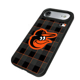 Baltimore Orioles Plaid MagSafe Compatible Phone Case for Apple iPhone