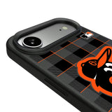 Baltimore Orioles Plaid MagSafe Compatible Phone Case for Apple iPhone