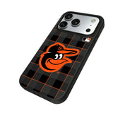 Baltimore Orioles Plaid MagSafe Compatible Phone Case for Apple iPhone
