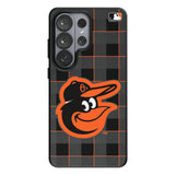 Baltimore Orioles Plaid MagSafe Compatible Phone Case for Samsung Galaxy 26 Series