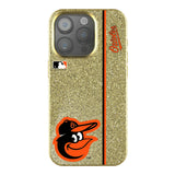 Baltimore Orioles Sidebar Bling Phone Case for Apple iPhone