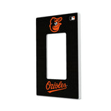 Baltimore Orioles Solid Hidden-Screw Light Switch Plate