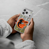 Baltimore Orioles Text Backdrop Glitter Phone Case for Apple iPhone