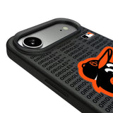 Baltimore Orioles Text Backdrop MagSafe Compatible Phone Case for Apple iPhone