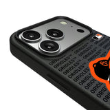 Baltimore Orioles Text Backdrop MagSafe Compatible Phone Case for Apple iPhone