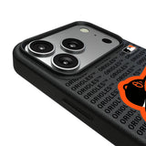 Baltimore Orioles Text Backdrop MagSafe Compatible Phone Case for Apple iPhone
