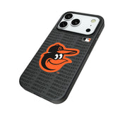 Baltimore Orioles Text Backdrop MagSafe Compatible Phone Case for Apple iPhone