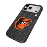 Baltimore Orioles Text Backdrop MagSafe Compatible Phone Case for Apple iPhone