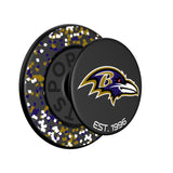 Baltimore Ravens Confetti PopSockets Magnetic Phone Grip and Stand
